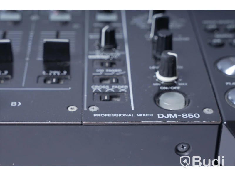DJ system - Pioneer XDJ-1000MK2 2st, Pioneer DJM-850