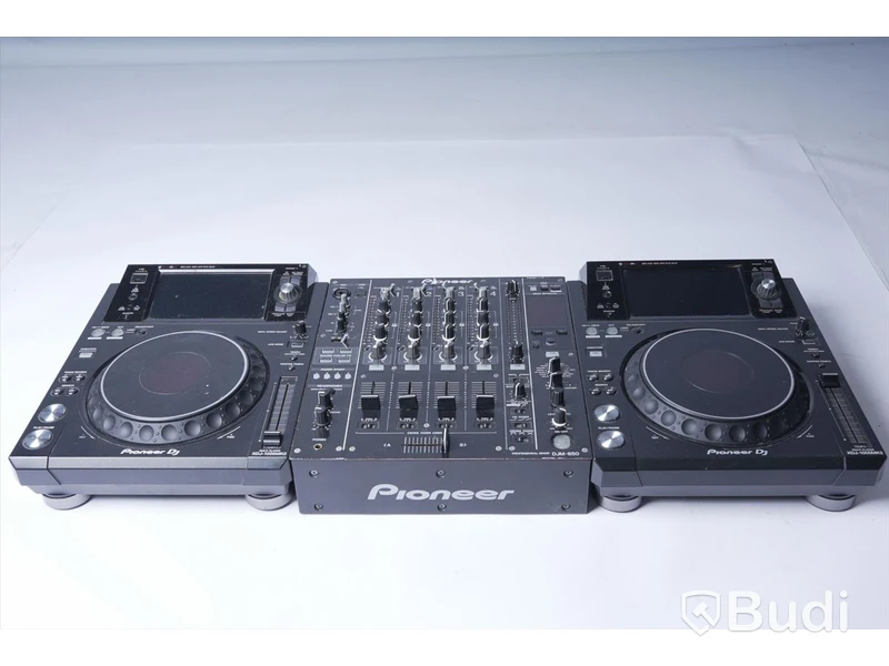 DJ system - Pioneer XDJ-1000MK2 2st, Pioneer DJM-850