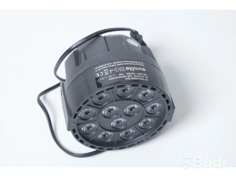 LED Belysning 6st - Eurolite LED Party RGBW Spot