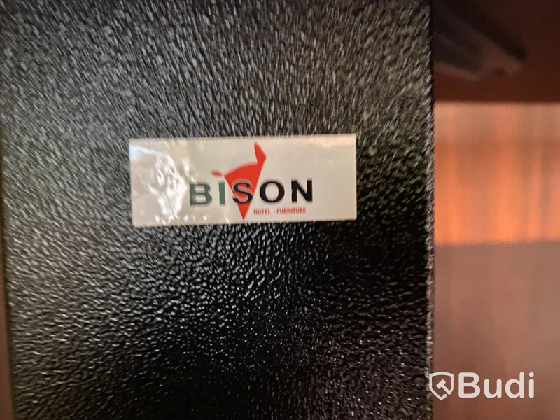 3st rektangulära ståbord med dubba bordben, bordskiva 120x60, Bison Hotell furniture