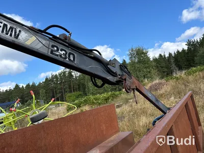 Skogsvagn Moheda med FMV 230 kran