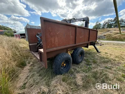 Skogsvagn Moheda med FMV 230 kran