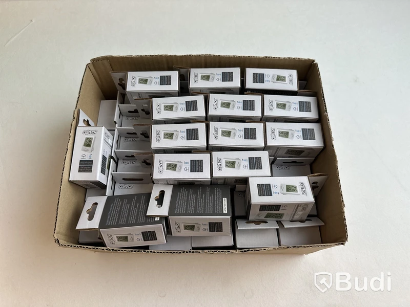 Parti med batteridrivna hygrometrar Coltech, Clas Ohlson