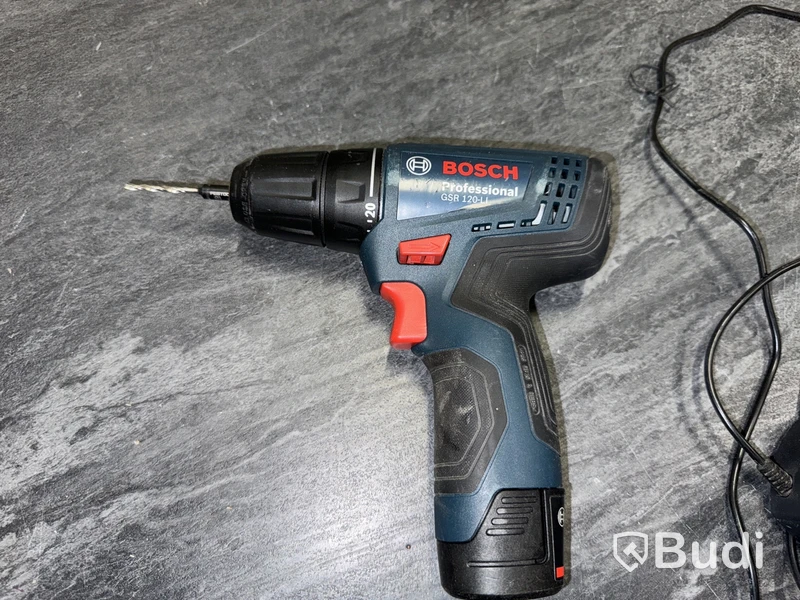 Borrskruvdragare Bosch GSR-120-Li inkl. 2 st batterier och laddare