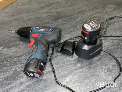 Borrskruvdragare Bosch GSR-120-Li inkl. 2 st batterier och laddare