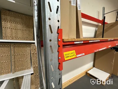 Pallstallage, 2 sektioner ca 6 m brett