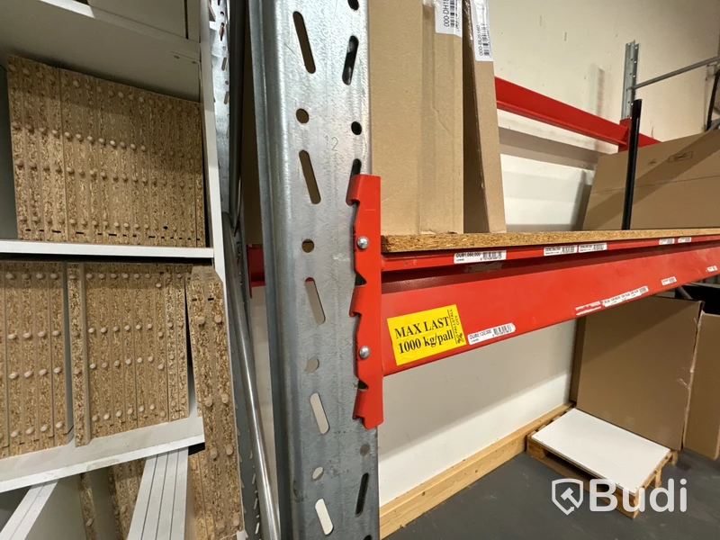 Pallstallage, 2 sektioner ca 6 m brett