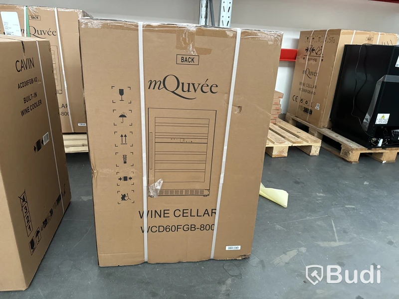 Vinkyl, mQuvée WCD60FGB-800, ny i kartong, ord. pris. ca. 15.995 kr.