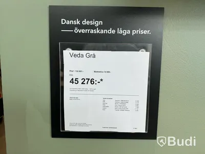 Kök, Kvik Veda Grå ord. pris. ca 83.000 kr.