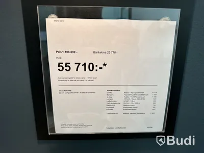 Kök, Kvik Mano Sera ord. pris. ca 97.000 kr.