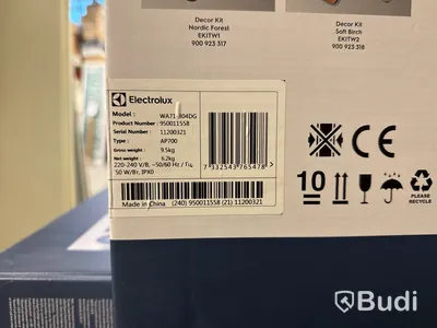 Luftrenare, Electrolux WA71-304DG ny i kartong ord. pris. ca 4.495 kr.
