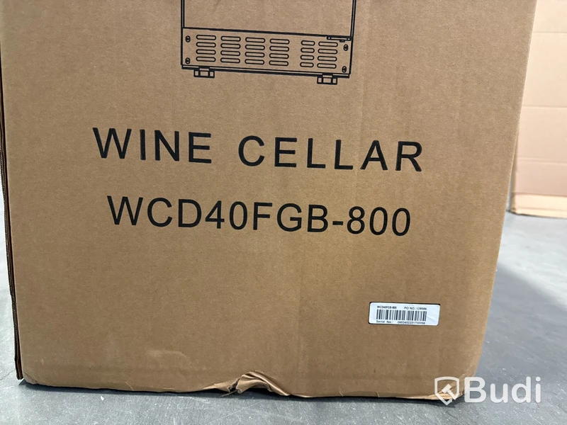 Vinkyl, WineCave WCD40FGB-800 ny i kartong ord. pris. ca 13.495 kr.