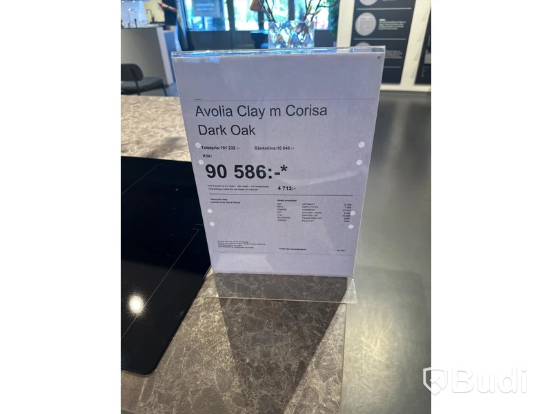 Köksö, Kvik Avolia Clay ord. pris. ca 80.000 kr.