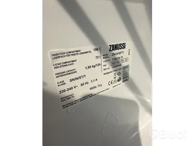 Integrerad kyl & frys, Zanussi ZNLN18FT1