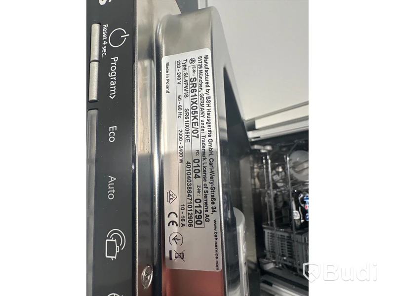 Diskmaskin, Siemens SR61IX05KE ord. pris. ca 6.490 kr.