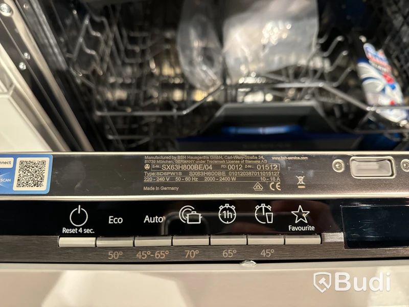 Diskmaskin, Siemens SX63H800BE ord. pris. ca 14.990 kr.