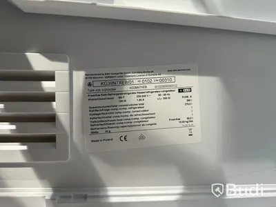 Fristående kyl & frys, Siemens KG39N7XEB ord. pris. ca 12. 999 kr.