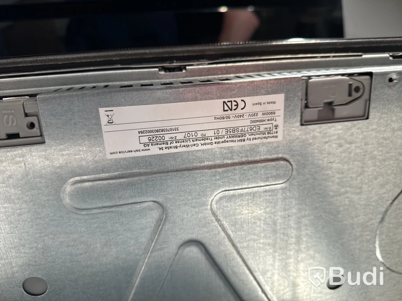 Induktionshäll, Siemens ED677FSB5E ord. pris. ca 11.999 kr.