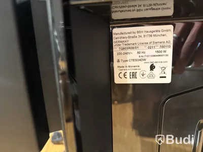 Kaffemaskin, Siemens TQ903R09 ord. pris. ca 21.990 kr.