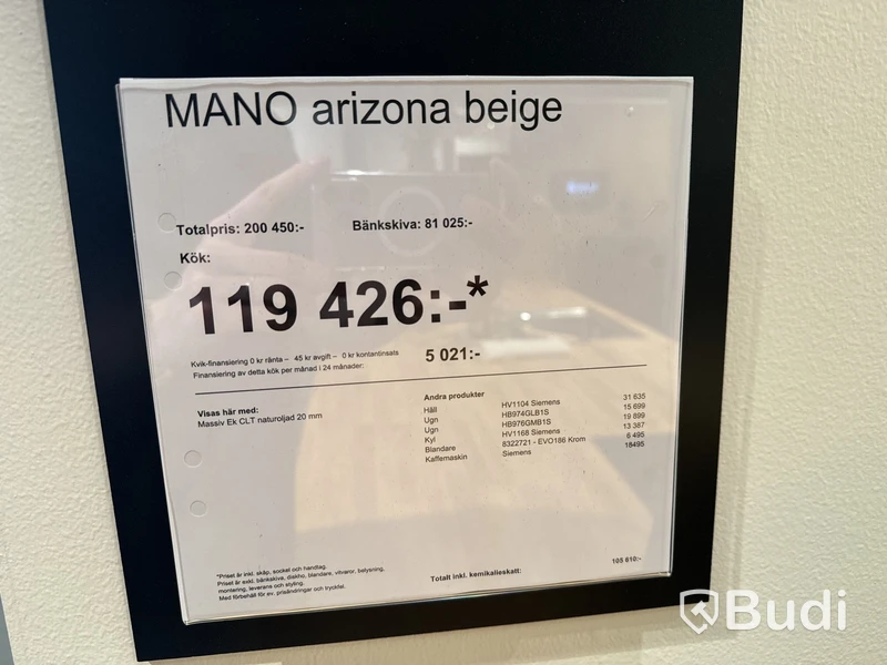 Köksö, Kvik Mano Beige