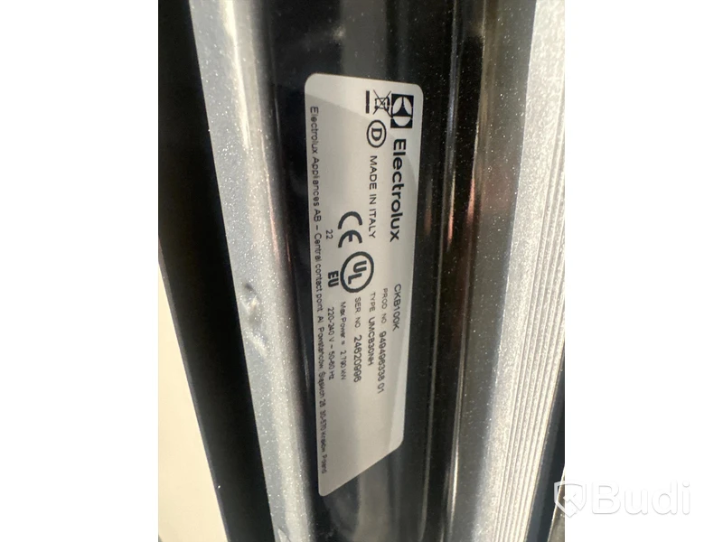 Ugn, Electrolux CKB100K ord. pris. ca 6.000 kr.