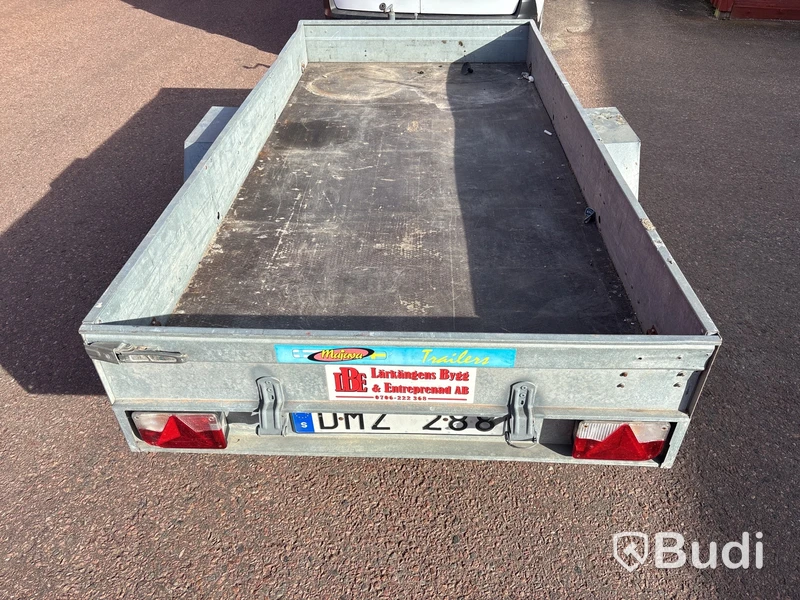 Obromsad släpvagn Majava  M 2526 | 650 kg | 2012