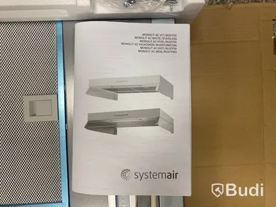 Spiskåpa SystemAir Monolit 16 - AC Rostfri (ny)