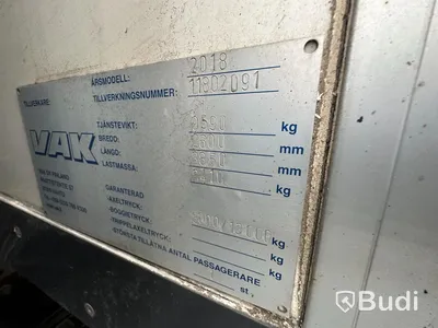 Lastbil Volvo FE 280 4x2 | 2018 | Skåp VAK med öppningsbarsida | Endast 7700 Mil