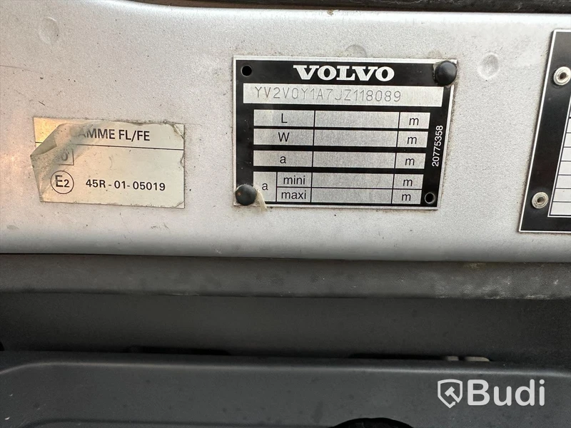 Lastbil Volvo FE 280 4x2 | 2018 | Skåp VAK med öppningsbarsida | Endast 7700 Mil