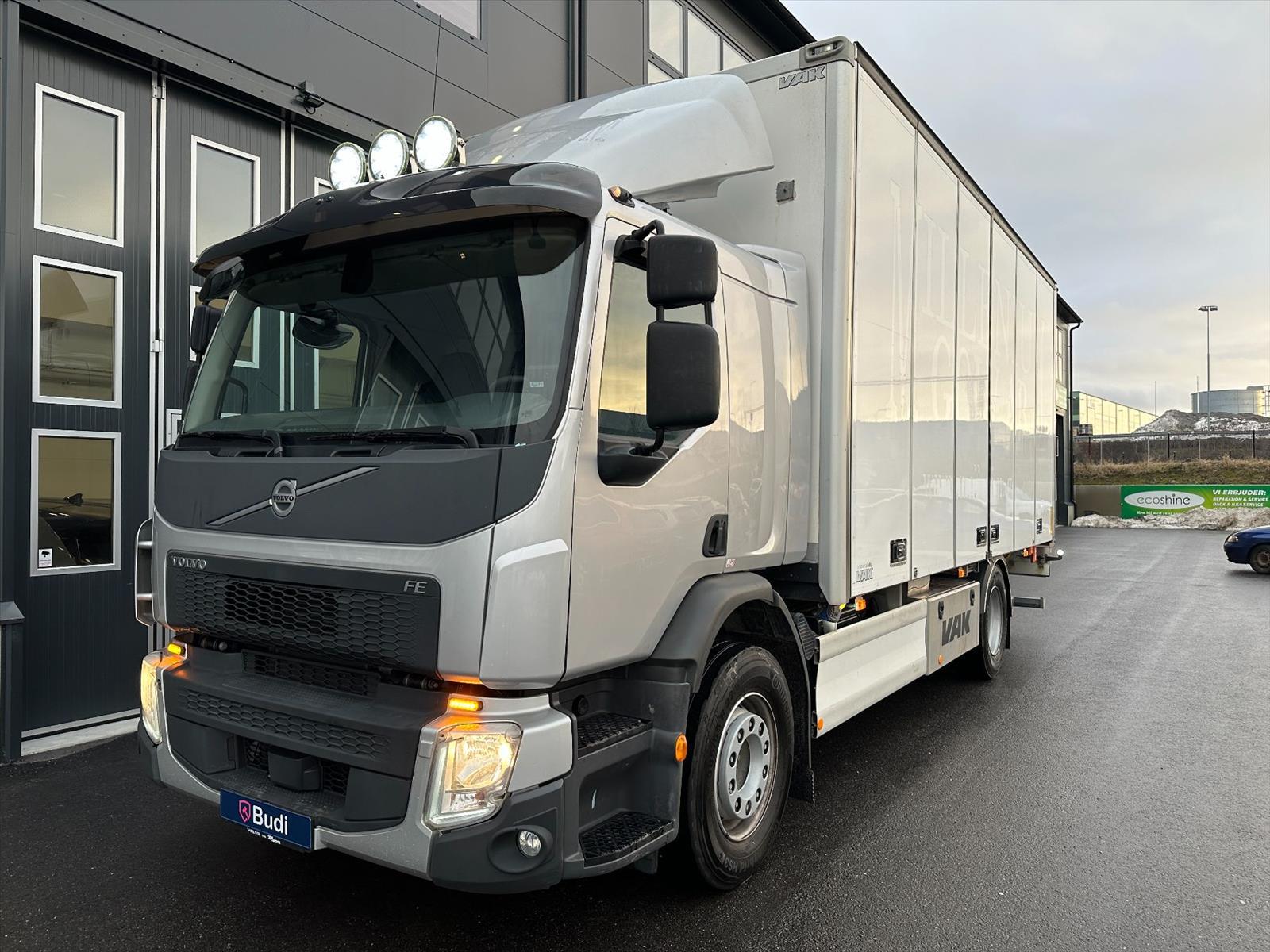 Lastbil Volvo FE 280 4x2 | 2018 | Skåp VAK med öppningsbarsida | Endast 7700 Mil