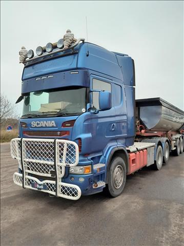 Dragbil Scania R560 6x2 -2010 med Zorzi trailer -2006 - 