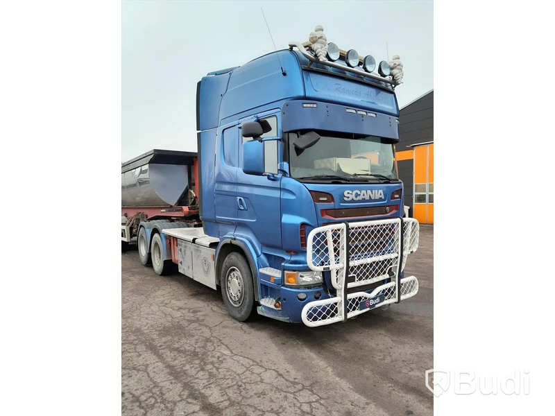 Dragbil Scania R560 6x2 -2010 med Zorzi trailer -2006 -