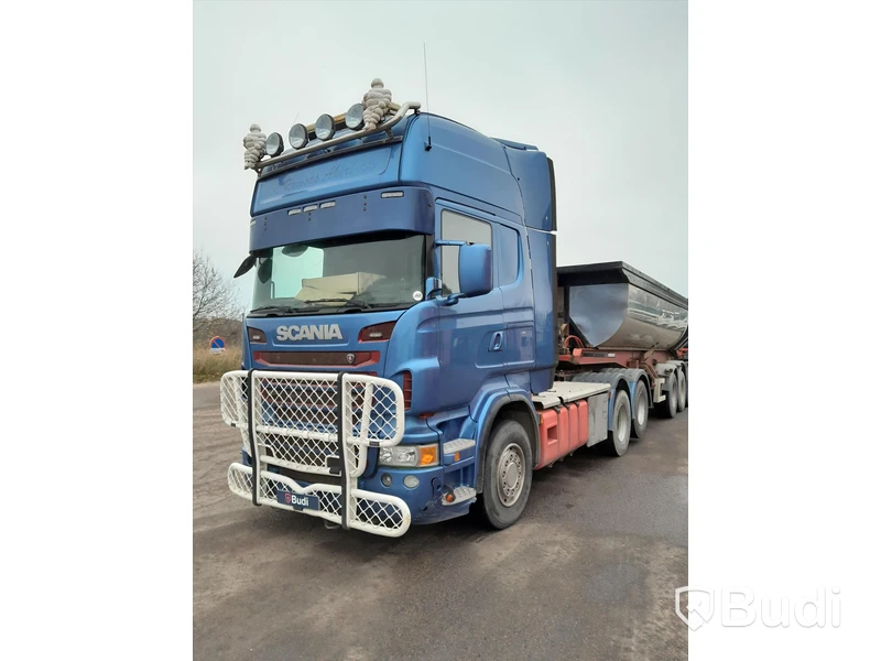 Dragbil Scania R560 6x2 -2010 med Zorzi trailer -2006 -