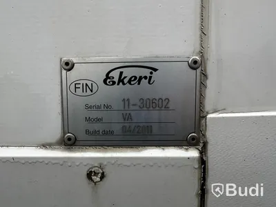 Släp Ekeri S8 - 2011 UNIKT TILLFÄLLE | Skåpsläp med öppningsbarsida använd sedan ny hos trafikskola Ca6000mil