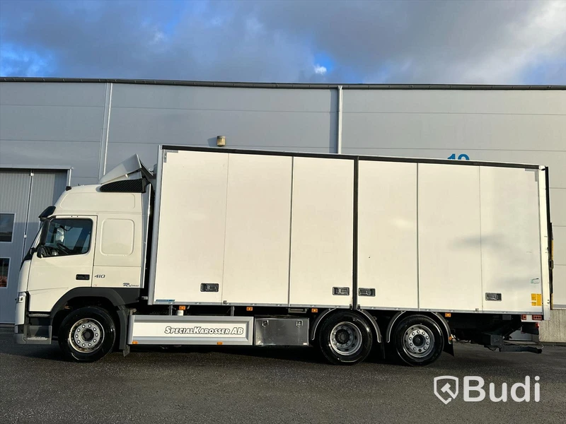Lastbil Volvo FM 410 6x2 | SKAB | Öppningsbar sida |