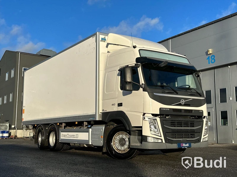 Lastbil Volvo FM 410 6x2 | SKAB | Öppningsbar sida |