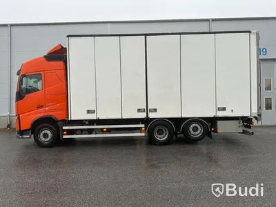 Lastbil Volvo FH500 6x2 | Groth | Öppningsbar sida | 2015 Euro 6