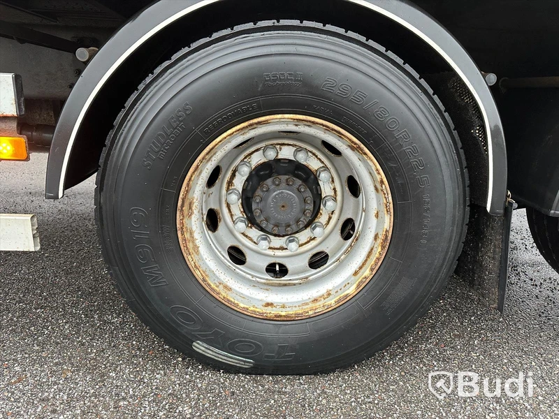 Lastbil Volvo FH500 6x2 | Groth | Öppningsbar sida | 2015 Euro 6
