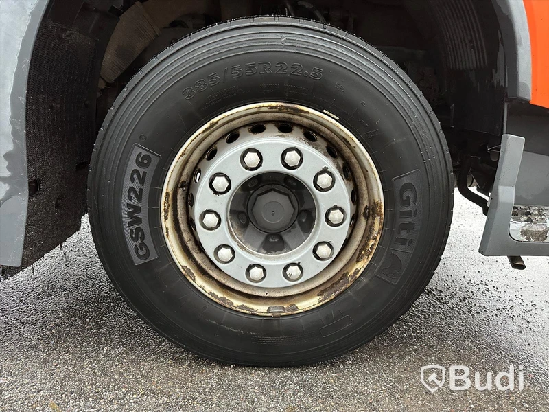 Lastbil Volvo FH500 6x2 | Groth | Öppningsbar sida | 2015 Euro 6