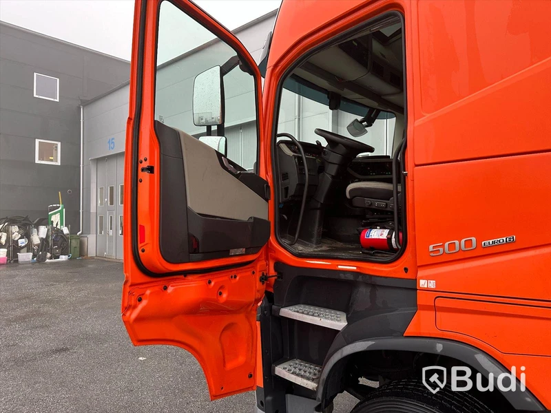 Lastbil Volvo FH500 6x2 | Groth | Öppningsbar sida | 2015 Euro 6