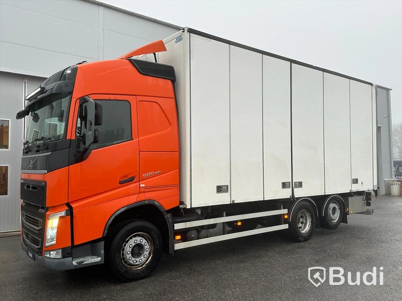 Lastbil Volvo FH500 6x2 | Groth | Öppningsbar sida | 2015 Euro 6