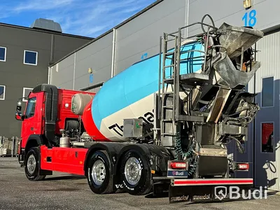Betongbil Volvo FMX 330 6x2 | Saraka byggnation | 2017 | Endast 139100km