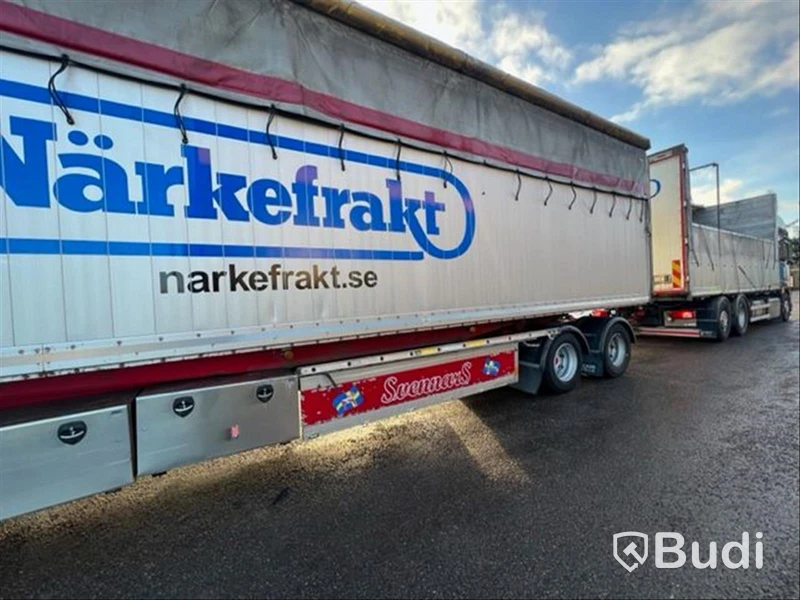 Spannmålsekipage DAF XF 510 FAN 2016 med Ory-släp -2017
