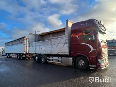 Spannmålsekipage DAF XF 510 FAN 2016 med Ory-släp -2017