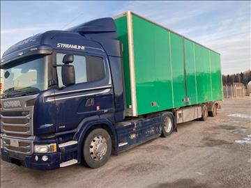 Dragbil Scania R450- 2013 med Semitrailer Limetec- 2006 - EXPORT