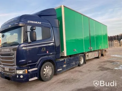 Dragbil Scania R450- 2013 med Semitrailer Limetec- 2006 - EXPORT