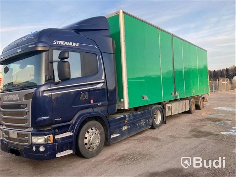 Dragbil Scania R450- 2013 med Semitrailer Limetec- 2006 - EXPORT