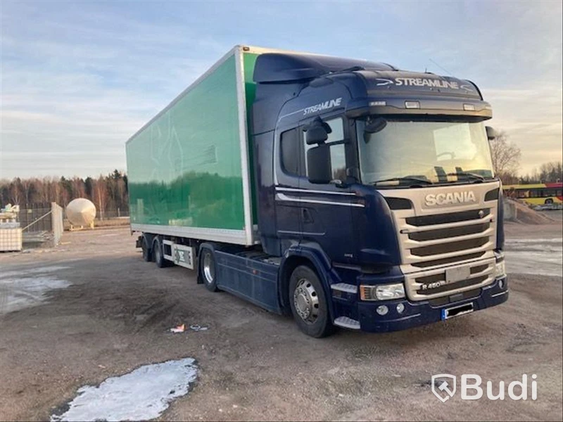 Dragbil Scania R450- 2013 med Semitrailer Limetec- 2006 - EXPORT