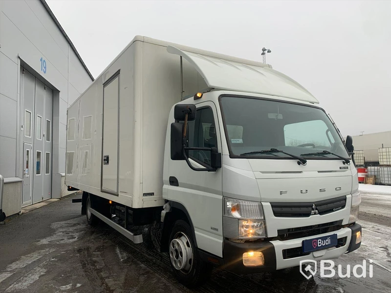 Lastbil Mitsubishi Fuso Canter 7C15 | 2014 | Walther skåp med bakgavelslyft.