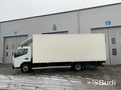 Lastbil Mitsubishi Fuso Canter 7C15 | 2014 | Walther skåp med bakgavelslyft.